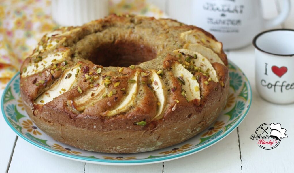 CIAMBELLA DI MELE E PISTACCHIO BIMBY