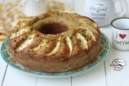 CIAMBELLA DI MELE E PISTACCHIO BIMBY