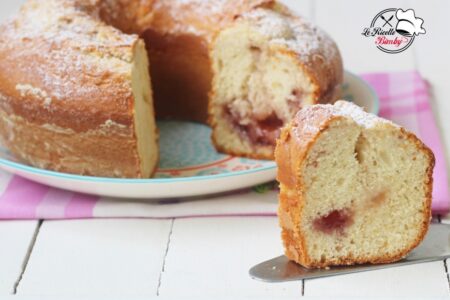 CIAMBELLA VARIEGATA ALLA MARMELLATA BIMBY