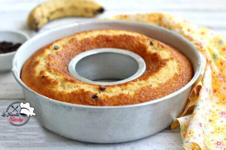 CIAMBELLONE ALLA BANANA E LATTE BIMBY
