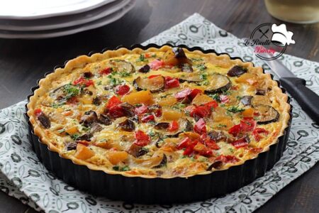 CROSTATA SALATA ESTIVA BIMBY
