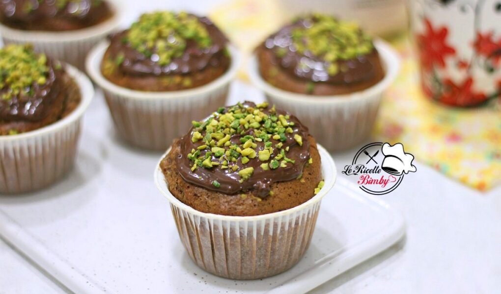MUFFIN AL PISTACCHIO E CIOCCOLATO