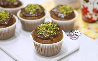 MUFFIN AL PISTACCHIO E CIOCCOLATO