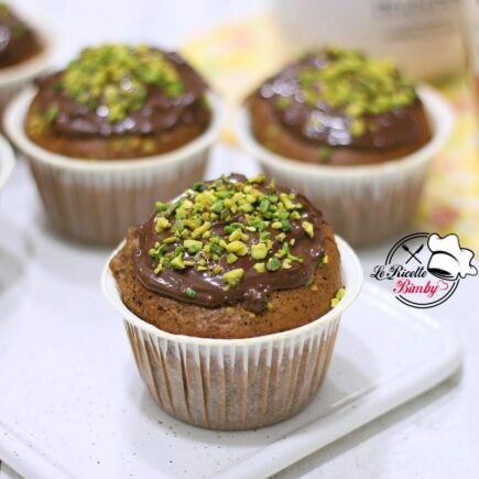 MUFFIN AL PISTACCHIO E CIOCCOLATO