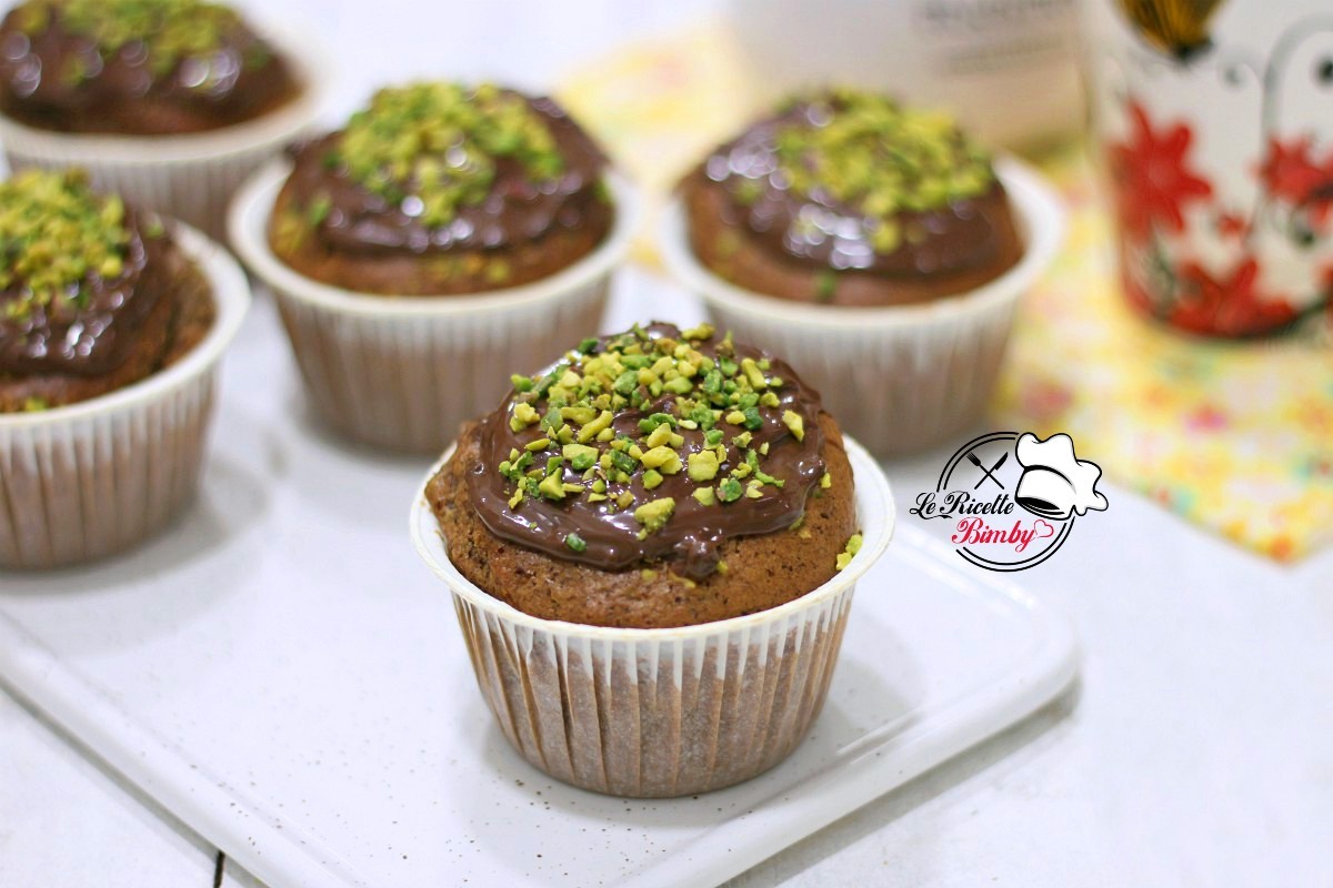 MUFFIN AL PISTACCHIO E CIOCCOLATO