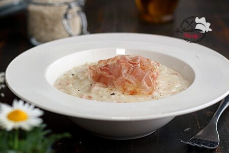 RISOTTO PANNA E PANCETTA BIMBY