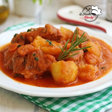 SPEZZATINO DI CARNE E PATATE BIMBY