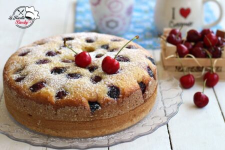 TORTA ALLE CILIEGIE E COCCO BIMBY