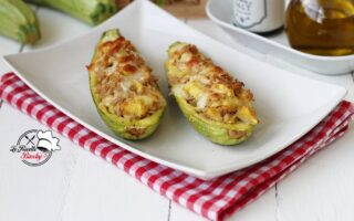 ZUCCHINE RIPIENE DI TONNO BIMBY
