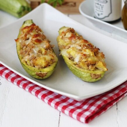 ZUCCHINE RIPIENE DI TONNO BIMBY