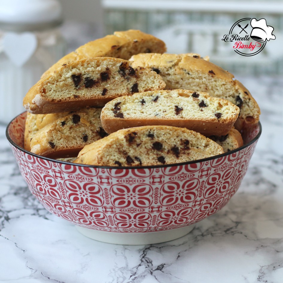 CANTUCCINI CON GOCCE DI CIOCCOLATO BIMBY CANTUCCINI CON GOCCE DI CIOCCOLATO BIMBY
