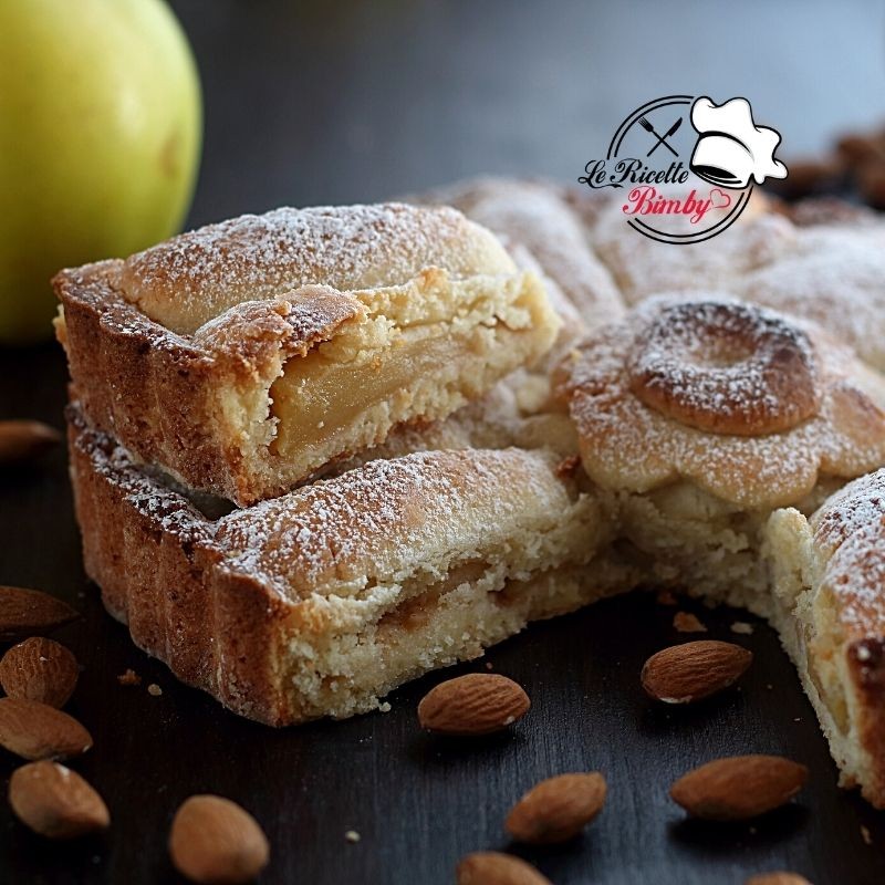 CROSTATA ALLE MELE E MANDORLE