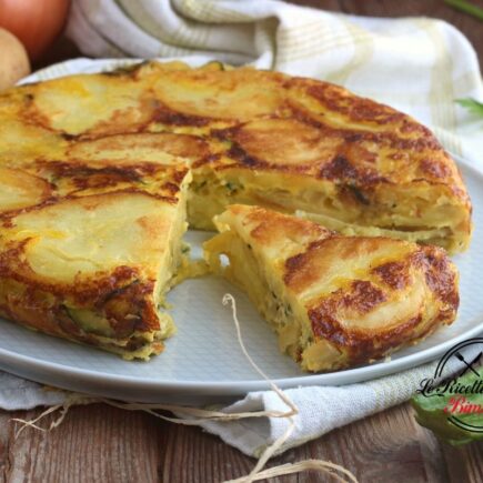 FRITTATA DI PATATE E ZUCCHINE RICETTA BIMBY
