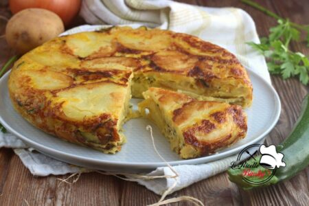 FRITTATA DI PATATE E ZUCCHINE RICETTA BIMBY