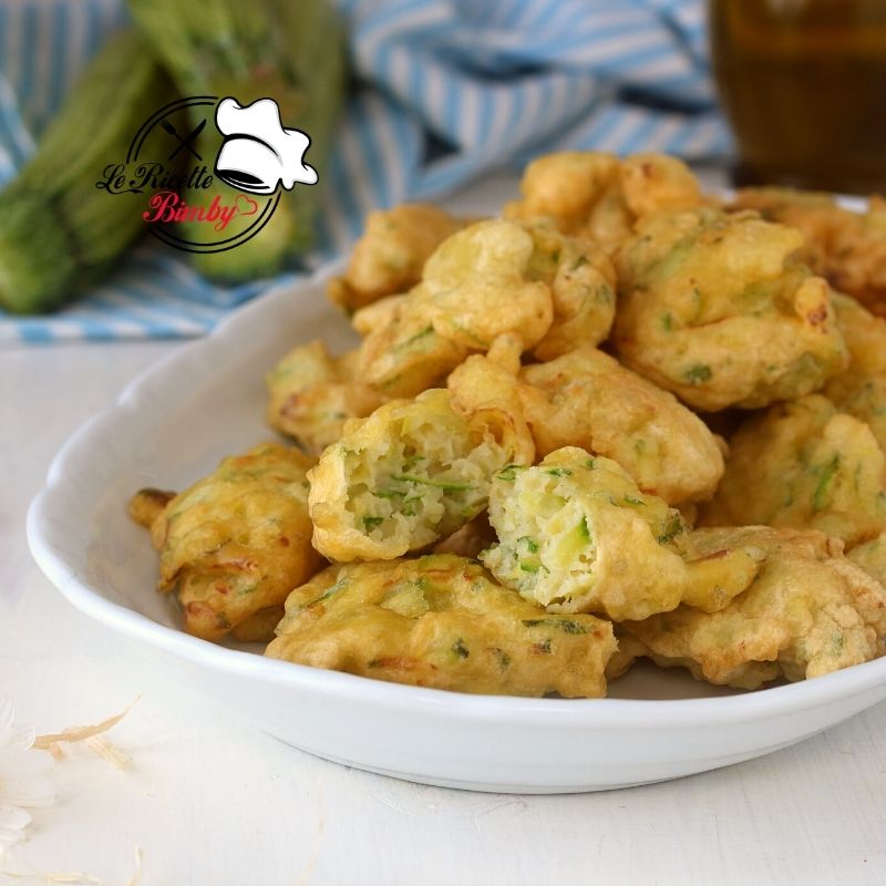 FRITTELLE DI ZUCCHINE BIMBY