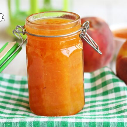 MARMELLATA ALLE PESCHE BIMBY
