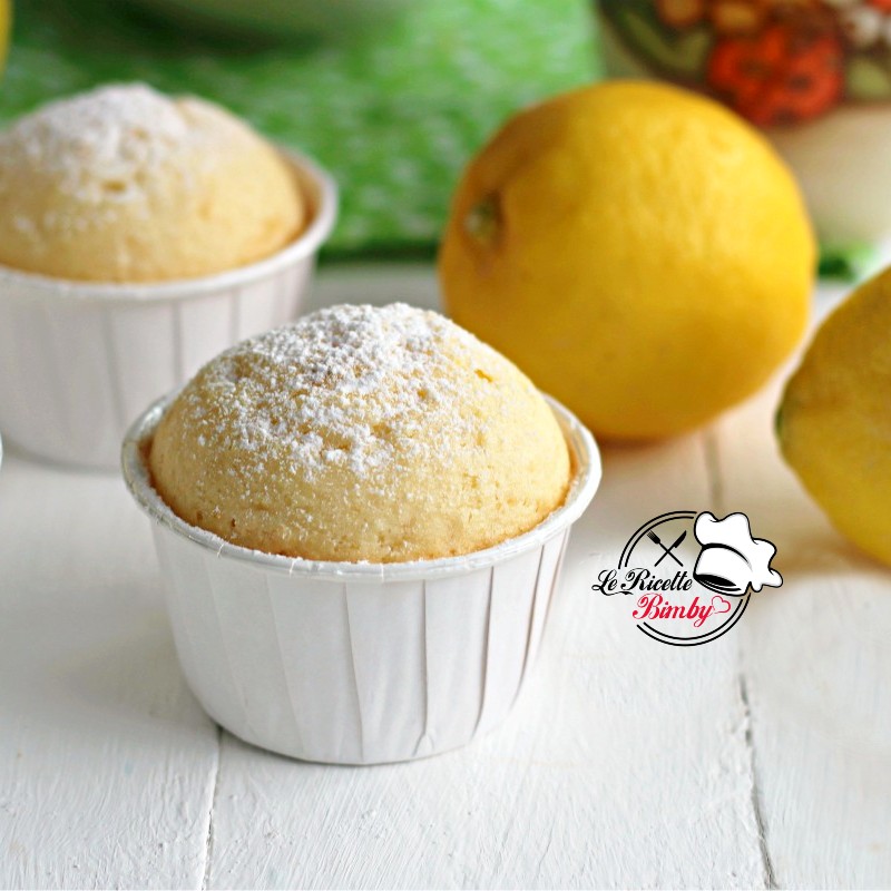 MUFFIN AL LIMONE E ZENZERO BIMBY