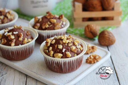 MUFFIN ALLE NOCI E CIOCCOLATO BIMBY