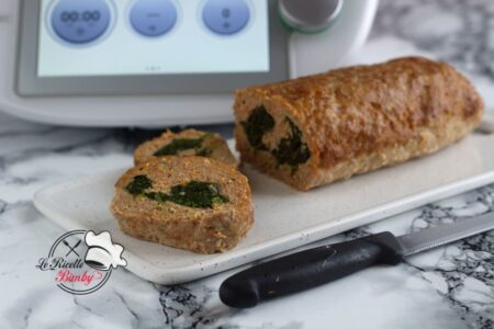 POLPETTONE DI CARNE E SPINACI BIMBY