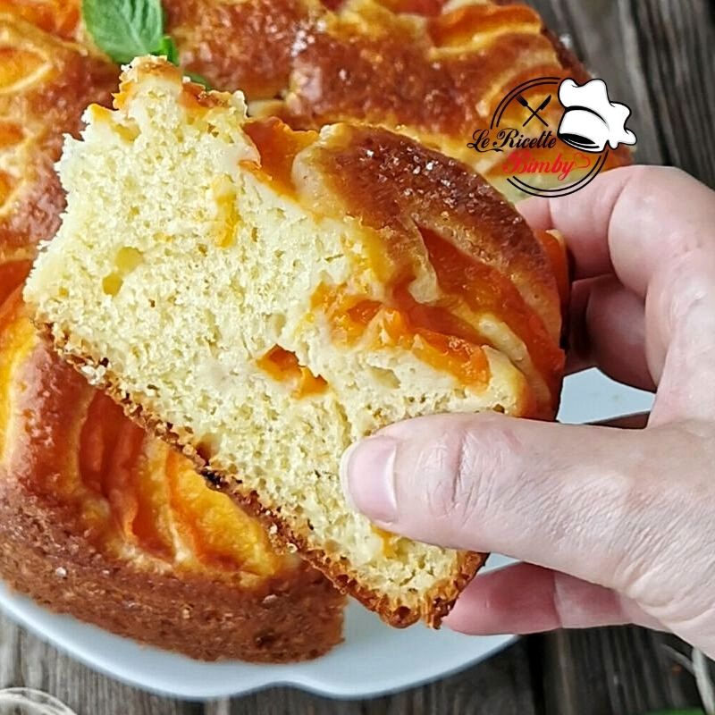 TORTA ALL'ALBICOCCA E YOGURT BIMBY