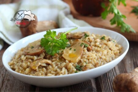 RISOTTO AI FUNGHI FRESCHI BIMBY