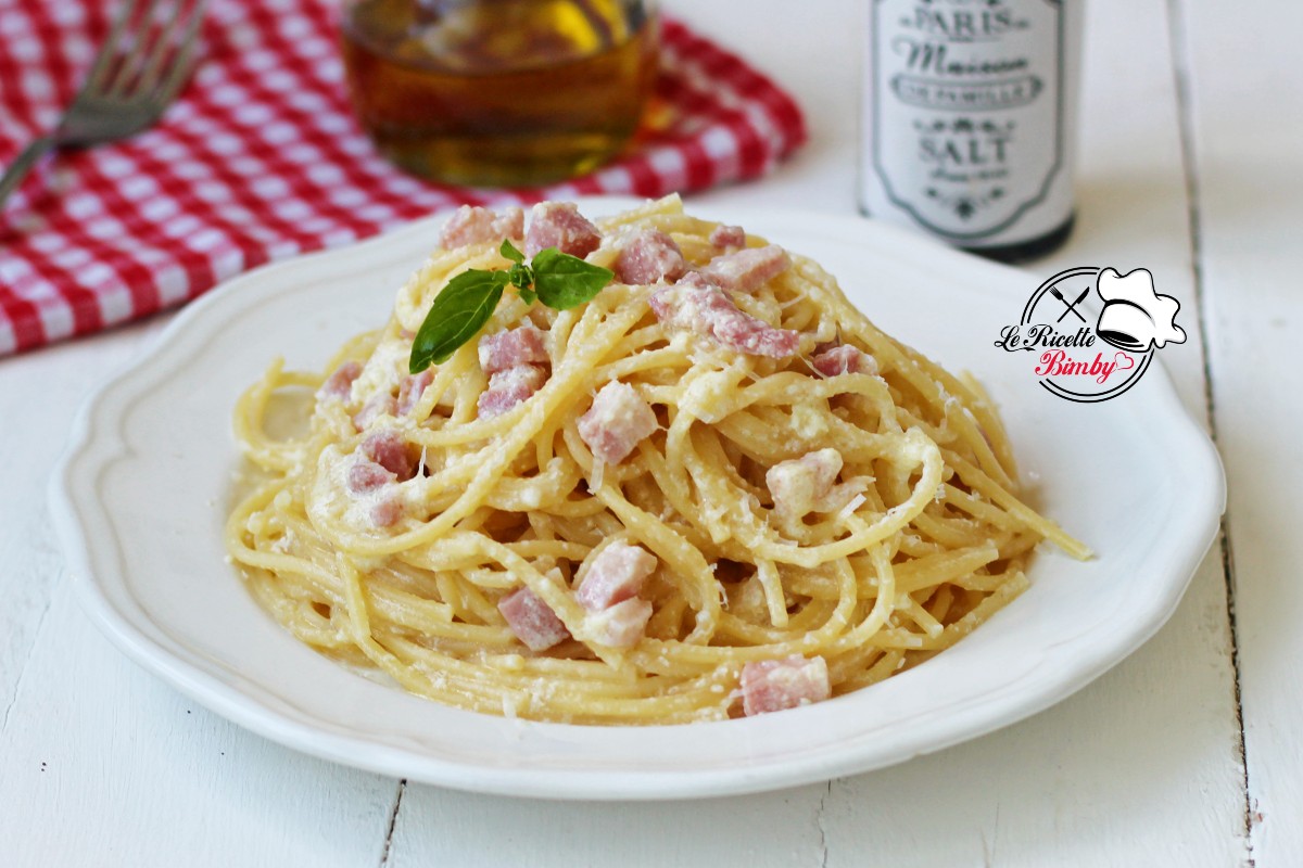 SPAGHETTI ALLA CARBONARA BIMBY