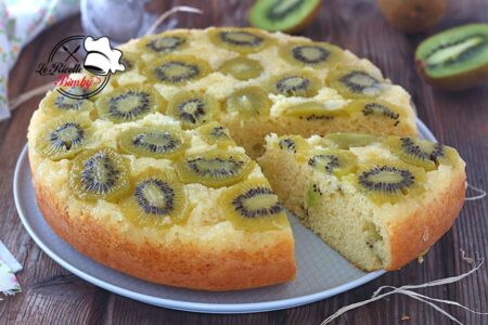 TORTA ROVESCIATA AI KIWI RICETTA BIMBY