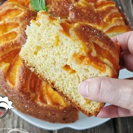 TORTA ALL'ALBICOCCA E YOGURT BIMBY