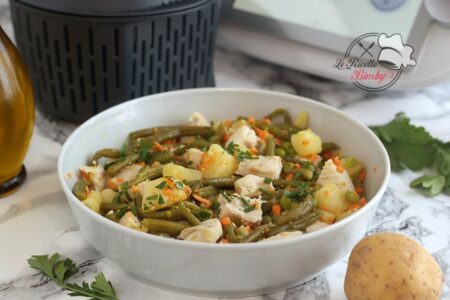 INSALATA FREDDA DI POLLO E VERDURE BIMBY