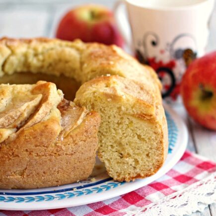 CIAMBELLA ALLE MELE E CANNELLA BIMBY