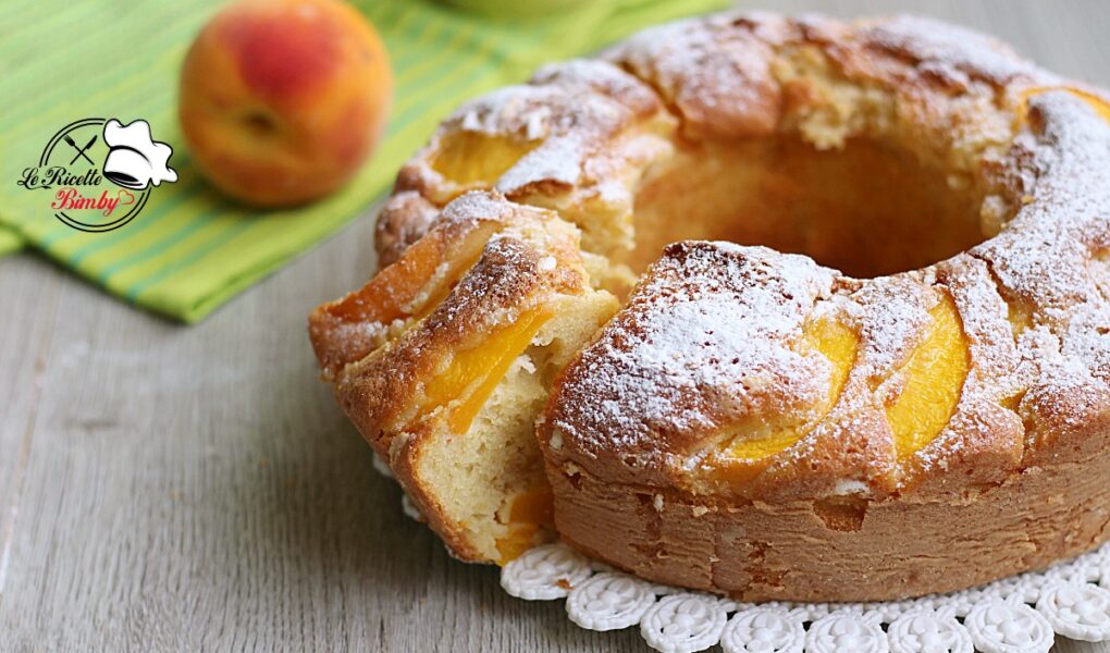 CIAMBELLA ALLE PESCHE FRESCHE BIMBY