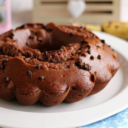 CIAMBELLONE ALLA BANANA E CACAO BIMBY