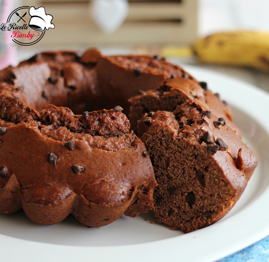 CIAMBELLONE ALLA BANANA E CACAO BIMBY