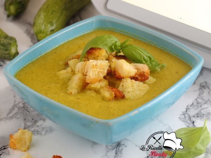 CREMA DI ZUCCHINE BIMBY VELLUTATA