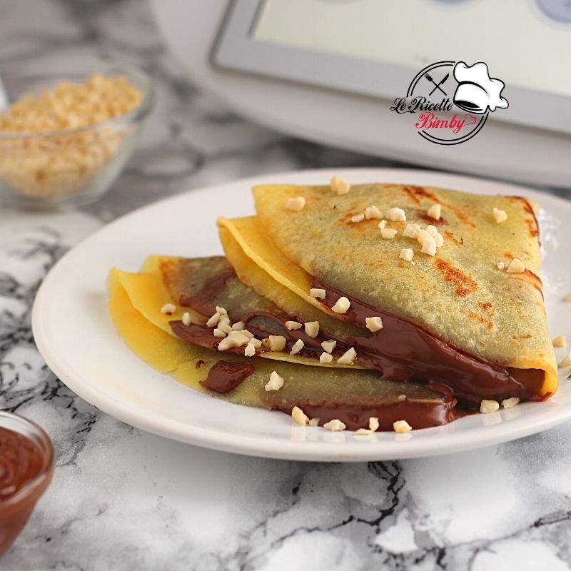 CREPES ALLA NUTELLA BIMBY