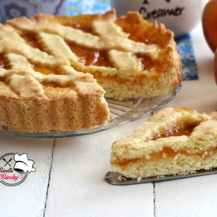 CROSTATA ALLA MARMELLATA DI PESCHE BIMBY