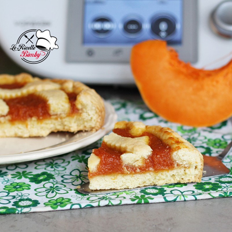 CROSTATA ALLA MARMELLATA DI ZUCCA BIMBY
