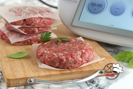 IMPASTO PER HAMBURGER DI CARNE BIMBY