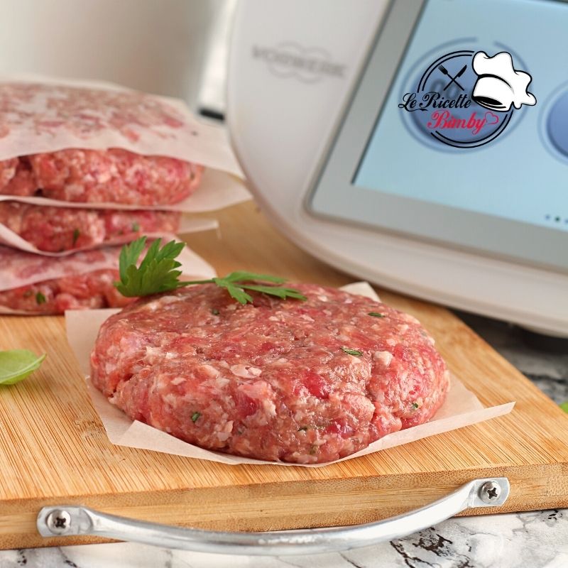 IMPASTO PER HAMBURGER DI CARNE BIMBY
