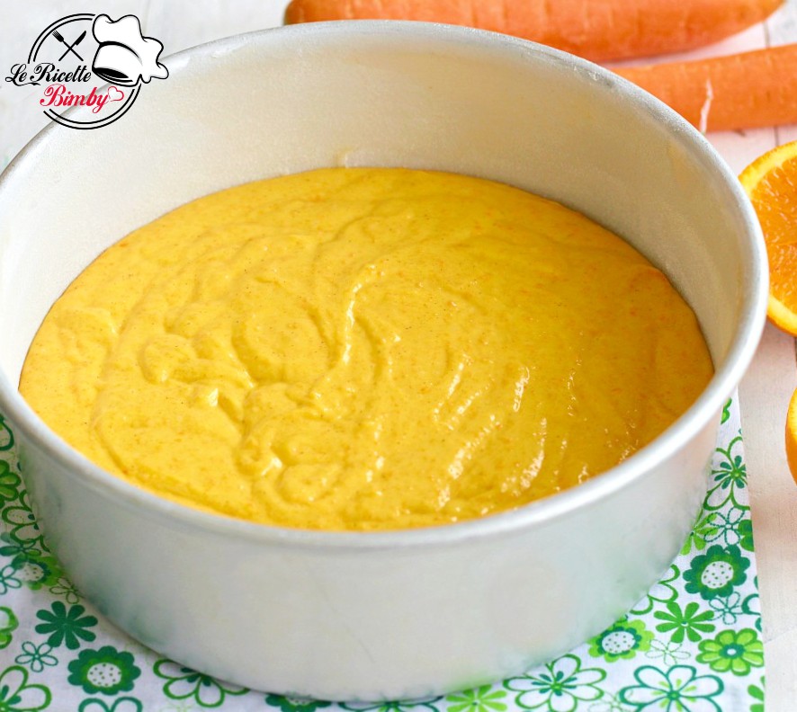 IMPASTO TORTA ALLE CAROTE BIMBY