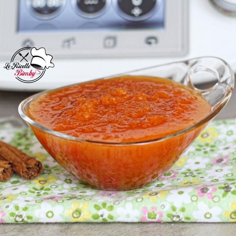 MARMELLATA DI ZUCCA E CANNELLA BIMBY