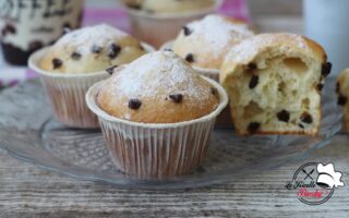 MUFFIN CON GOCCE DI CIOCCOLATO BIMBY