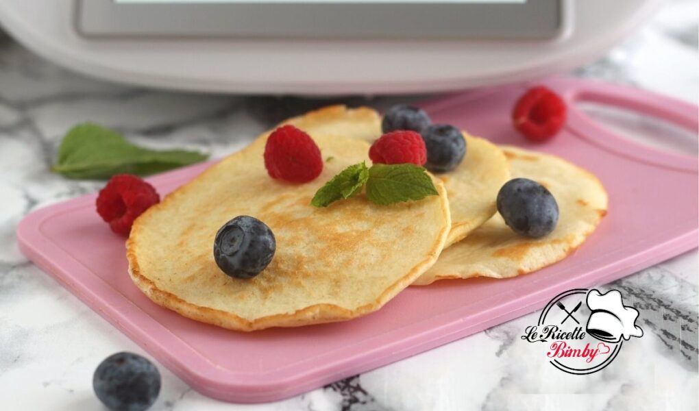 PANCAKE CON ALBUMI RICETTA BIMBY