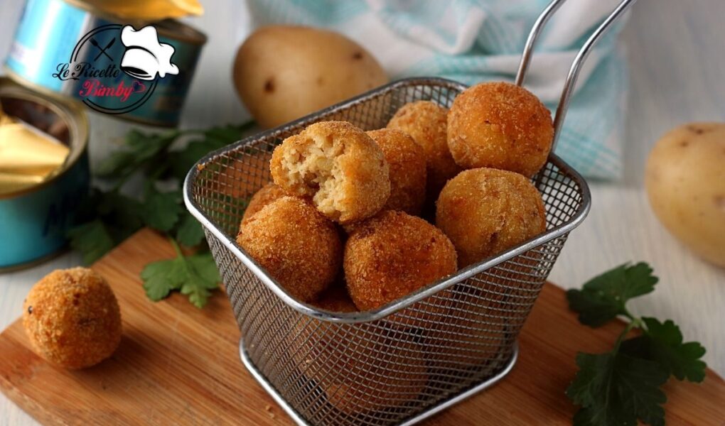 POLPETTE DI TONNO E PATATE BIMBY