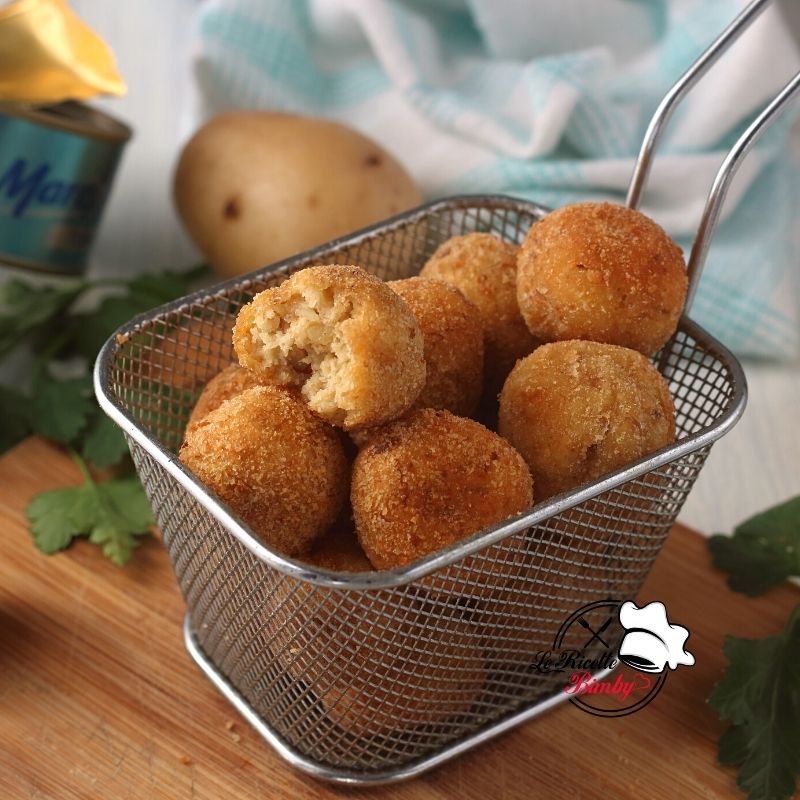 POLPETTE DI TONNO E PATATE BIMBY