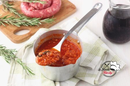 RAGÙ DI SALSICCIA VELOCE RICETTA BIMBY