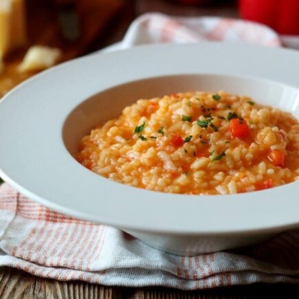 RISOTTO CON PEPERONI BIMBY