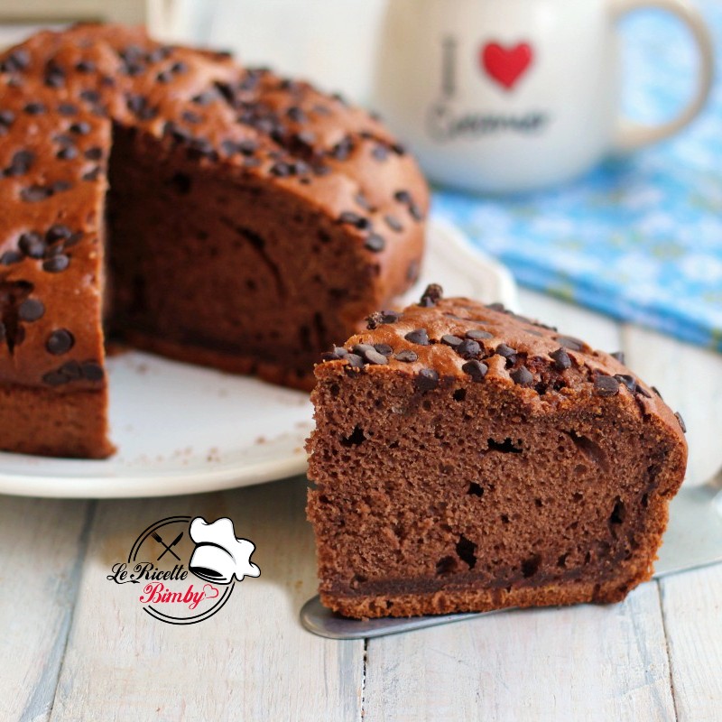 TORTA ALLA BANANA E CIOCCOLATO BIMBY