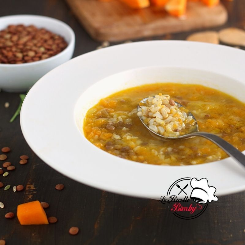ZUPPA DI LEGUMI E RISO BIMBY