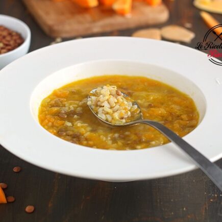 ZUPPA DI LEGUMI E RISO BIMBY